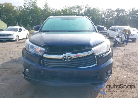 2016 Toyota Highlander Xle V6 из США, поврежденный, VIN 5TDJKRFH2GS320363